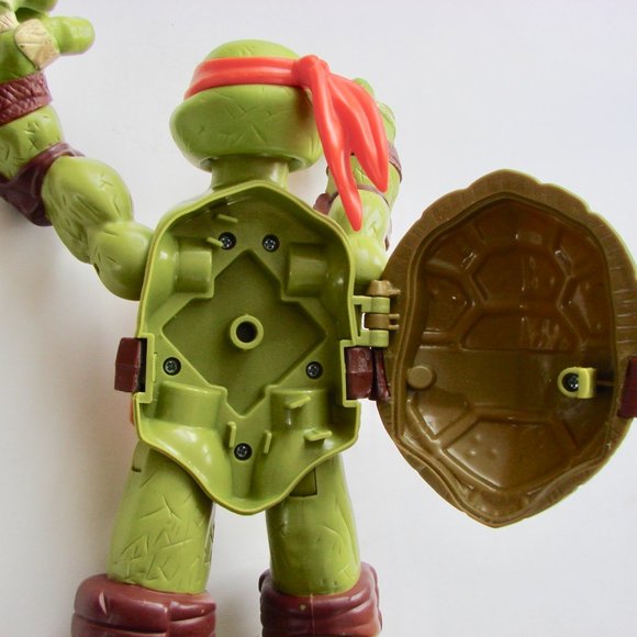 Michelangelo Teenage Mutant Ninja Turtle TMNT 10" Action Figure 2012 Playmates - Picture 16 of 16